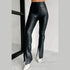 'Cora' Faux Leather High Waist Pants - Celes Fashion